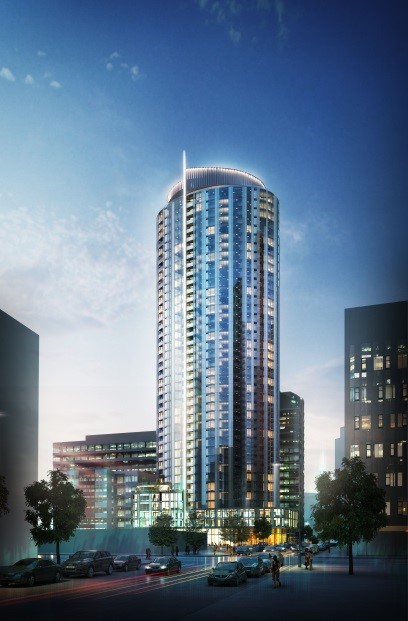 Clise Properties announces plans to begin construction of its forty-story luxury apartment tower in Fall, 2015